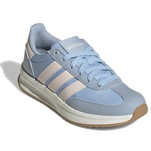 Adidas Blue and Gray Athletic Sneakers